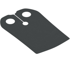 LEGO Estrecho Capa con Agujeros y tela estándar (65384 79829