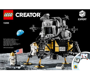 LEGO NASA Apollo 11 Lunar Lander Set 10266 Instructions