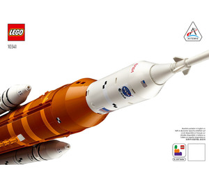 LEGO NASA Artemis Space Launch System 10341 Byggeinstruksjoner