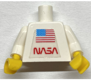 LEGO NASA Astronaut med Torso Klistermærke Torso (973)