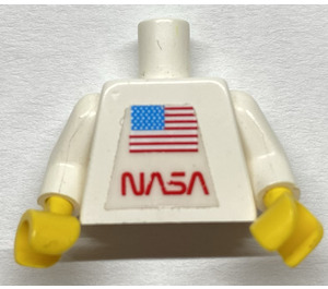 LEGO NASA Astronaut mit Torso Aufkleber Torso (973)