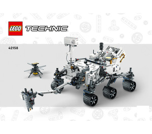 LEGO NASA Mars Rover Perseverance 42158 Instructions