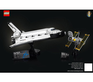 LEGO NASA Space Shuttle Discovery 10283 Anweisungen