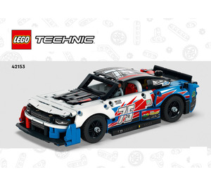 LEGO NASCAR Next Gen Chevrolet Camaro ZL1 Set 42153 Instructions