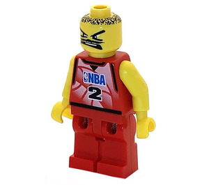 LEGO NBA player, Number 2 Minifigur