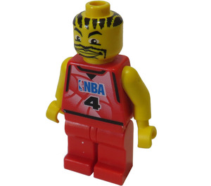 LEGO NBA player, Number 4 Minifigur