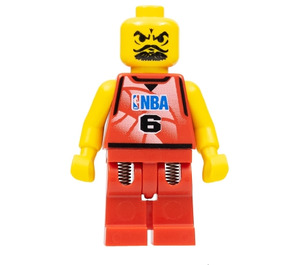 LEGO NBA player, Number 6 Minifigure