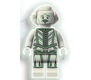 LEGO Nearly Headless Nick jossa Glow sisällä the Dark Asu Minihahmo