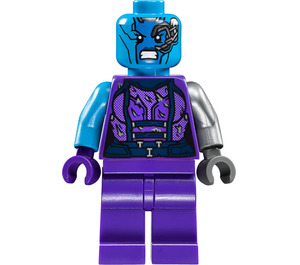 LEGO Nebula with Dark Purple Suit and Dark Azure Head Minifigure