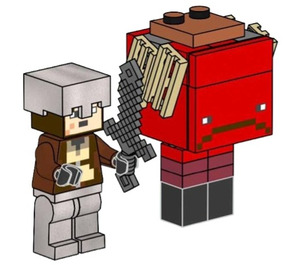 LEGO Nether Hero and Strider 662402