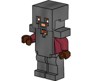 LEGO Netherite Rytíř s Brnění a Helma Minifigurka