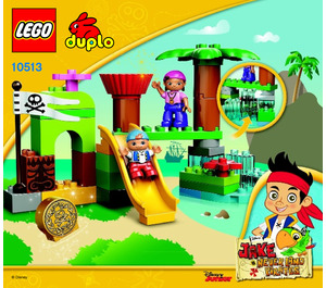 LEGO Never Land Hideout 10513 Instructions