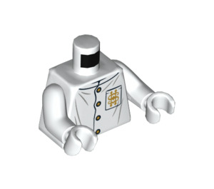 LEGO Neville Longbottom with White Shirt Minifig Torso (973 / 76382)