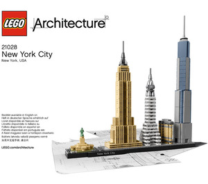 LEGO New York City 21028 Instructies