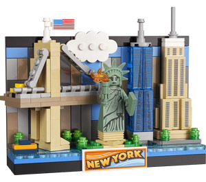 LEGO New York Postcard 40519