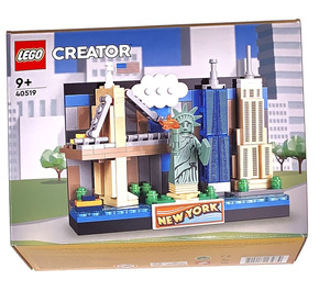 LEGO New York Postcard Set 40519 Packaging