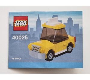 LEGO New York Taxi 40025 Instructies