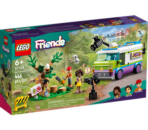 LEGO Newsroom Van Set 41749 Packaging