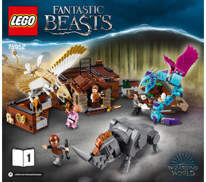 LEGO Newt's Case of Magical Creatures 75952 Instructions