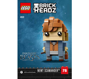 LEGO Newt Scamander & Gellert Grindelwald 41631 Ohjeet