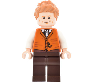 LEGO Newt Scamander with Dark Orange Waistcoat Minifigure