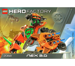 LEGO NEX 2.0 2068 Instructies