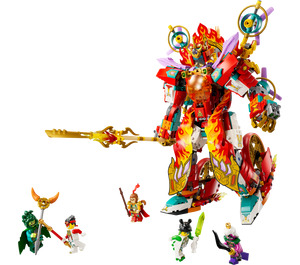 LEGO Nezha's Ring of Fire Mech Set 80057