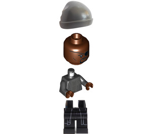 LEGO Nick Fury minifiguur