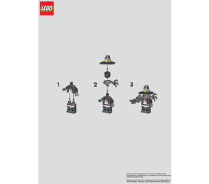 LEGO Night Hunter Set 552404 Instructions