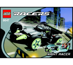 LEGO Night Racer Set 8647 Instructions