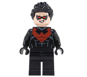LEGO Nightwing with Red Logo Suit Minifigure