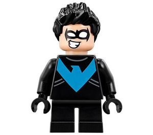 LEGO Nightwing med Korta ben Minifigur