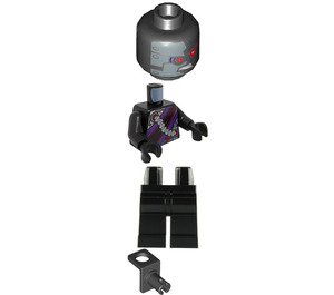 LEGO Nindroid Drone med Brakett Minifigur