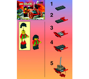 LEGO Ninja Blaster 1099 Instructions