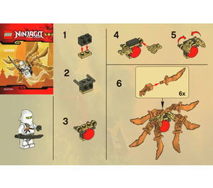 LEGO Ninja Glider Set 30080 Instructions