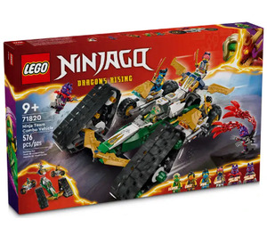 LEGO Ninja Team Combo Fahrzeug 71820 Packaging