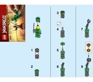 LEGO Ninja Workout Set 30534 Instructions