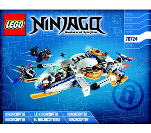 LEGO NinjaCopter Set 70724 Instructions