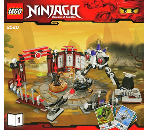 LEGO Ninjago Battle Arena 2520 Byggeinstruksjoner