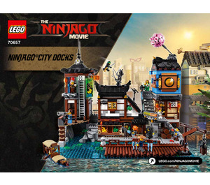 LEGO NINJAGO City Docks 70657 Instructions