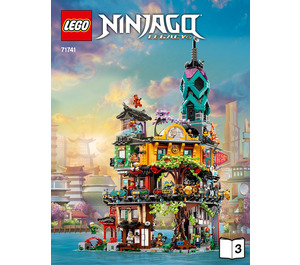 LEGO NINJAGO City Gardens Set 71741 Instructions