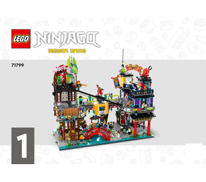 LEGO NINJAGO City Markets 71799 Byggeinstruksjoner