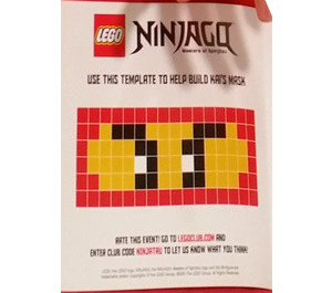 LEGO Ninjago Mask - TRU Exclusive Instructions