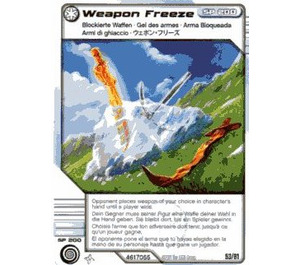 LEGO Ninjago Masters of Spinjitzu Deck 1 Game Card 53 - Weapon Freeze (International Version) (93844)