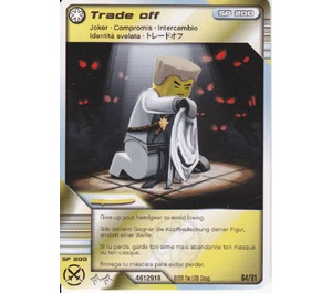 LEGO Ninjago Masters of Spinjitzu Deck 1 Game Card 64 - Trade Off (International Version) (93844)