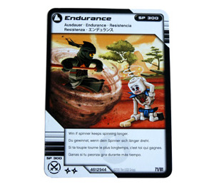 LEGO Ninjago Masters de Spinjitzu Deck 1 Game Carte 71 - Endurance (International Version) (93844)