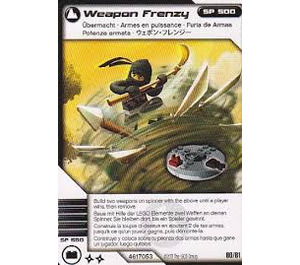 LEGO Ninjago Masters of Spinjitzu Deck 1 Game Card 80 - Weapon Frenzy (International Version) (93844)