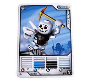 LEGO Ninjago Masters of Spinjitzu Deck 1 Game Card 9 - Bonezai (North American Version) (93844)