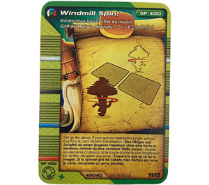 LEGO Ninjago Masters of Spinjitzu Deck 2 Game Card 119 - Windmill Spin (International Version) (4643463)
