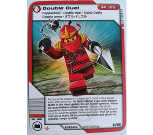 LEGO Ninjago Masters af Spinjitzu Deck 2 Game Kort 43 - Dobbelt Duel (International Version) (4643444)